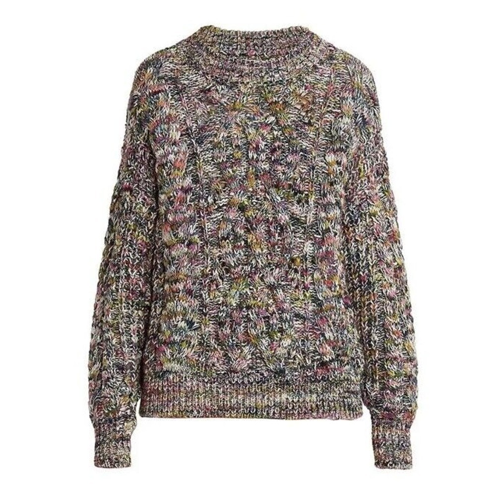 Isabel Marant Sweater Size 36 US 6 M Chunky Cable-Knit Fishermen Marled …​​​